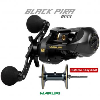 CARRETILHA MARURI BLACK PIRA 400 11ROL - Imagem 2